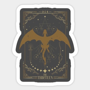 Tarot - The Thirteen Sticker